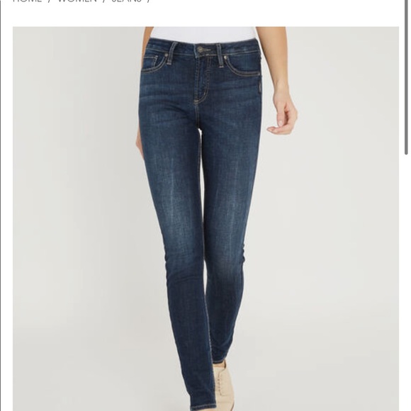 Silver Mazy Skinny jeans - Picture 4 of 11